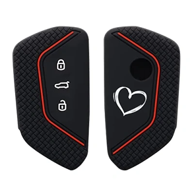 Abbildung von kwmobile Schlüsseltasche Autoschlüssel Hülle für VW Golf 8 (1 tlg), Schlüsselhülle Schlüssel Case Cover