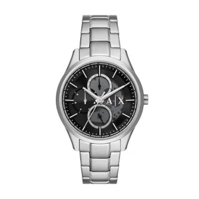Abbildung von Armani Exchange Uhr silvercoloured, Herren, Größe: One Size, Silver coloured