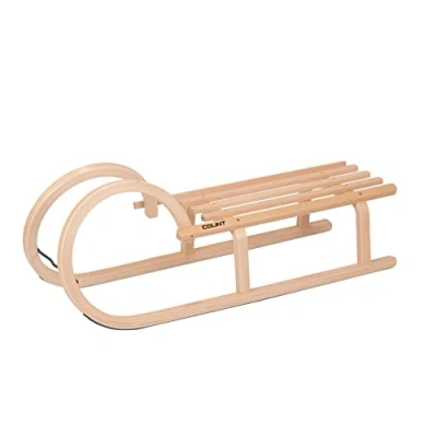 Abbildung von Spetebo Hörnerrodel Colint Hörner Rodelschlitten 100 cm (Packung, 1 tlg., einteilig), Traditioner mit Hörnern