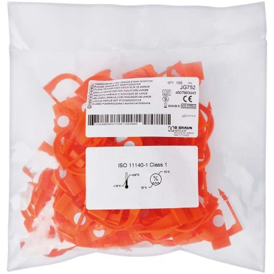 Abbildung von Plombe mit Dampfindikator JG752 100 Plomben