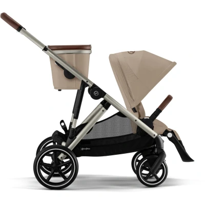 Abbildung von Cybex GAZELLE S Kinderwagen, Almond Beige/Taupe