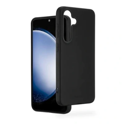 Abbildung von Hama Handyhülle Fantastic Feel für Samsung Galaxy S24 FE, Schwarz