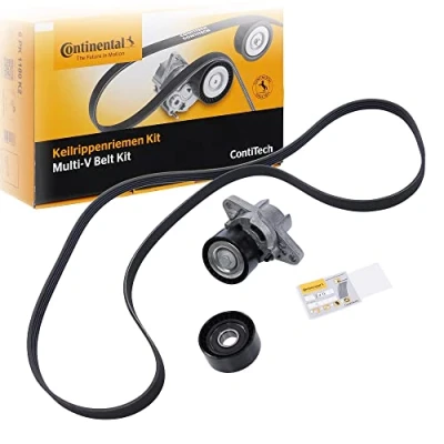 Abbildung von CONTITECH 5PK1750K1 Keilrippenriemensatz RENAULT: Scénic 1, Kangoo I, CLIO 2, DACIA: Sandero Logan I MCV, Limousine