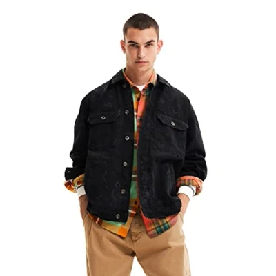 Abbildung von Desigual Men&#039;s Black CHAQ_Denis, 2000, L