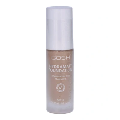 Abbildung von GOSH Foundation mit LSF 15 für helle &amp; dunkle Haut, vegan I Mattierendes Make up trockene, sensible ölige Haut wisch und schweißfest, ölfrei Deckkraft regulierbar, kein Maskeneffekt 008R