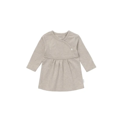 Abbildung von Noppies Nevada Jerseykleid für Kinder, Größe: 74, Taupe melange