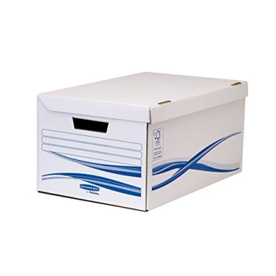 Abbildung von Bankers Box 4460502 Klappdeckelbox Maxi 10 er Pack