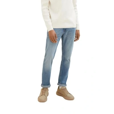 Abbildung von TOM Tailor Hybrid JOSH Jeans Slim Fit, Herren, Größe: 31x32, Used mid stone blue denim