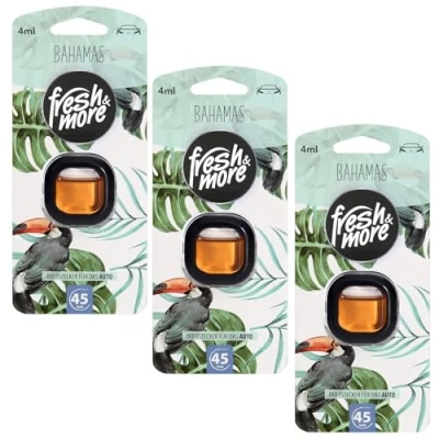 Abbildung von Fresh &amp; More Auto Lufterfrischer Bahamas 4ml (3er Pack)