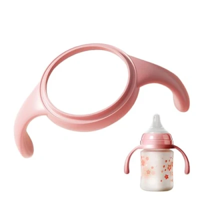 Abbildung von Mam Flaschengriffe,Griff für Babyflasche Babyflaschen Griffe, Halter Weithalsflaschen, Silikon Babyflaschen, Glasflaschen Anulely