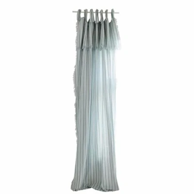 Abbildung von Vorhang Gardine Anjoutey blau/weiß, Mirabeau