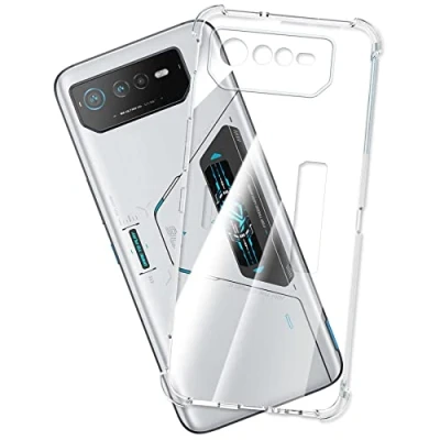 Abbildung von mtb more energy® Case Soft Armor kompatibel mit Asus ROG Phone 6 Pro, 6D Ultimate verstärkte Ecken Kameraschutz 1,5mm TPU Schutz Hülle Cover Handyhülle