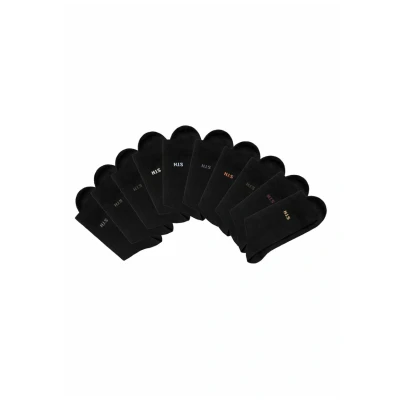 Abbildung von H.I.S 10PACK Socken, Herren, Größe: 39 42, Schwarz