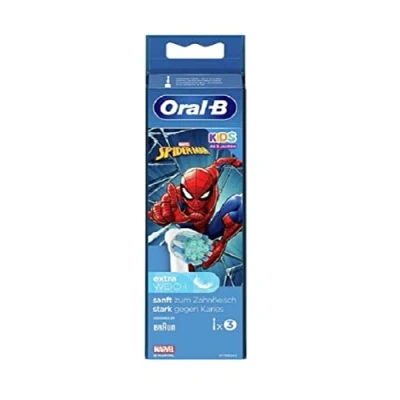 Abbildung von Oral B Aufsteckbürsten Kids Spiderman oder Eiskönigin