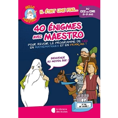 Abbildung von Hello Maestro ! 40 énigmes avec CE2 CM1: Bienvenue au Moyen Age