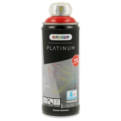 Abbildung von Dupli Color 720994 PLATINUM RAL 3020 verkehrsrot glänzend 400 ml
