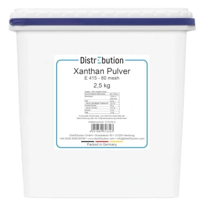 Abbildung von Xanthan Pulver 2,5kg Verdickungsmittel Bindemittel für Soßen, Eis, Marmelade, Kosmetik Vegan