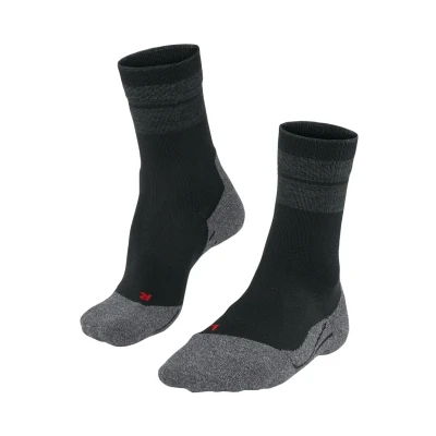 Abbildung von Falke TK Stabilizing Trekking Mediumstrong Cushioned Sportsocken black, Damen, Größe: 41/42, Black