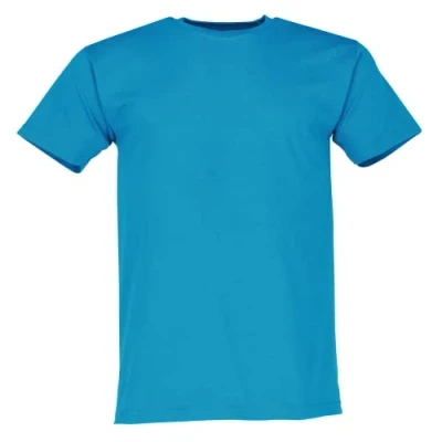 Abbildung von Fruit of the Loom Herren Original T. T Shirt (5er Pack), Farbe:5X azurblau, Größe:L