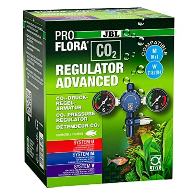 Abbildung von JBL GmbH &amp; Co. KG CO2 Diffusor Proflora Advanced Druckregelarmatur mit 2 Manometern, Düngeanlage