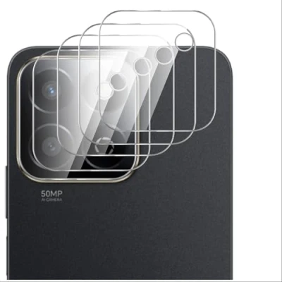 Abbildung von GIOPUEY [Ultra dünn 4 Stück Kameraschutz Kompatibel mit Honor 200 Smart/Honor X7C, HD Kamera Glas Schutzfolie [Kratzfest] Camera Protector für X7C