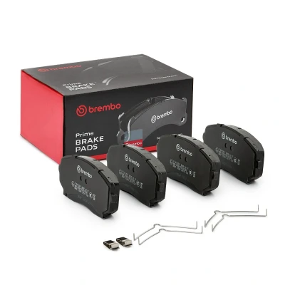 Abbildung von BREMBO P 54 059 Bremsbelagsatz mit akustischer Verschleißwarnung Zubehör MAZDA: CX 7, 5 II, 9, FORD USA: Edge