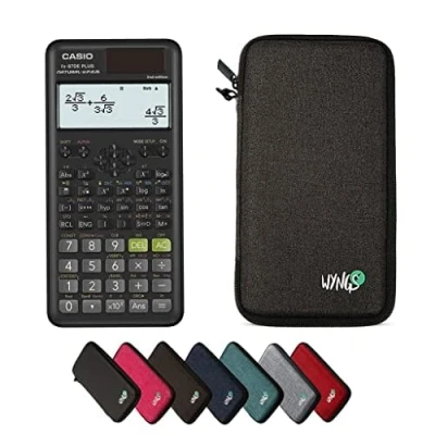 Abbildung von CALCUSO Sparpaket Dunkelgrau mit Taschenrechner Casio FX 87DE Plus 2