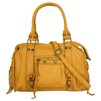 Abbildung von Samantha Look Shopper, echt Leder, Made in Italy