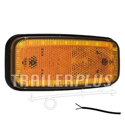 Abbildung von Fristom LED Positionsleuchte Orange + Reflektor FT 075