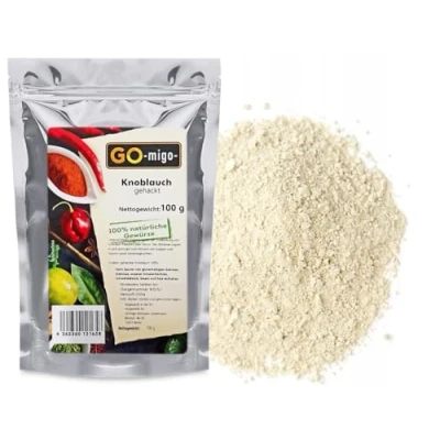 Abbildung von 100g Knoblauch Pulver Fein Gemahlen Top Qualität