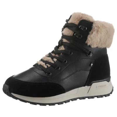 Abbildung von Rieker Evolution Snowboot/Winterstiefel, Damen, Größe: 41, Schwarz Schuhe