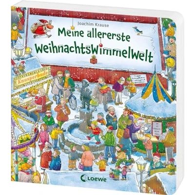 Abbildung von Meine allererste WeihnachtsWimmelWelt: Wimmelspaß für die Advents und Weihnachtszeit zum gemeinsamen Suchen Entdecken Pappbilderbuch Kinder ab 2 Jahren