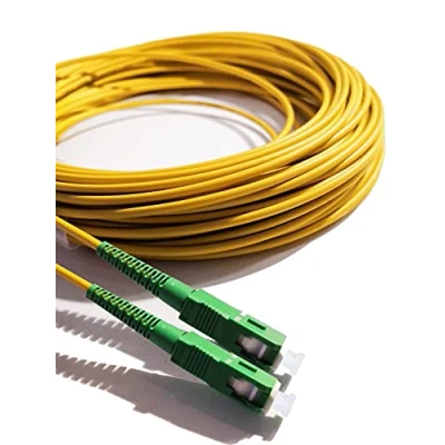 Abbildung von Elfcam® 25m Glasfaserkabel SC/APC auf Simplex Singlemode 9/125, (25M)
