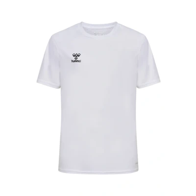 Abbildung von Hummel Essential SS Tshirt basic für Kinder, Größe: 164, White