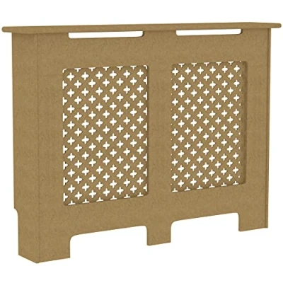 Abbildung von Vida Designs Couverture de radiateur, Holzwerkstoff, Unvollendet, Mittel