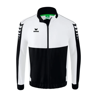 Abbildung von Erima Six Wings Präsentationsjacke schwarzweiss, XL Herren