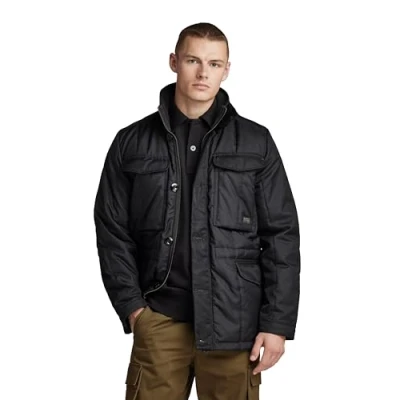 Abbildung von G Star Wintermantel, Herren, Größe: Small, Dk black asfalt