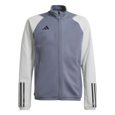 Abbildung von adidas Performance TIRO Trainingsjacke für Kinder, Größe: 164, Grau