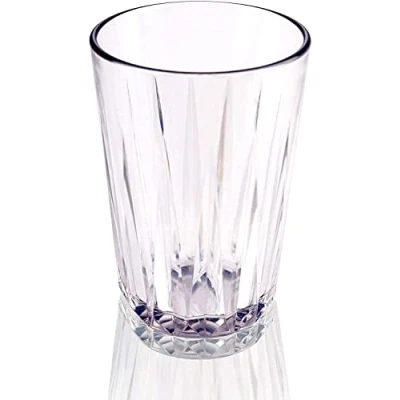 Abbildung von APS 10503 Trinkbecher crystal Hochwertiges Tritan Kunststoff Trinkglas mit 0, 2 Liter, BPA frei, stapelbar, bruchfestes Mehrweg Glas, wiederverwendbar und spülmaschinenfest, 200 ml, clear