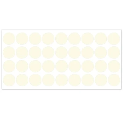Abbildung von easydruck24de 36 Reflektierende Kreise I Aufkleber Set Silber Ø 2 cm Sicherheit im Dunkeln Reflex_025