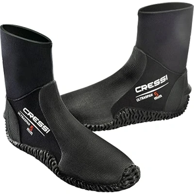 Abbildung von CRESSI Herren Tauch Fusslinge 100% Ultra Span Boots 5mm (no zip), schwarz, 42/44 (L)