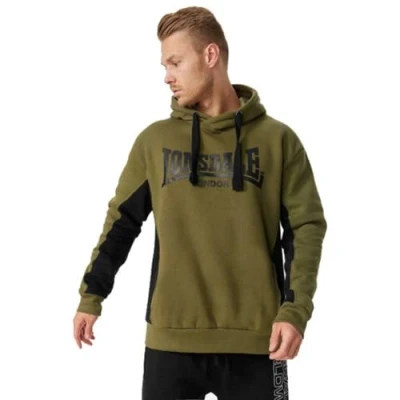 Abbildung von Lonsdale Kapuzenpullover, Größe: Large, Olive black white