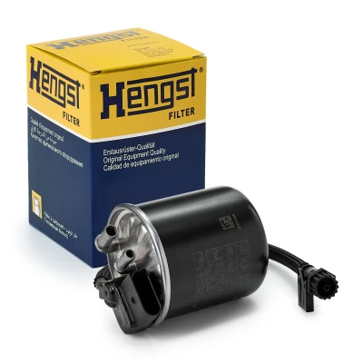 Abbildung von HENGST FILTER H413WK Kraftstofffilter Leitungsfilter MERCEDES BENZ: Sprinter 3.5 T Kastenwagen, Viano, Vito Mixto