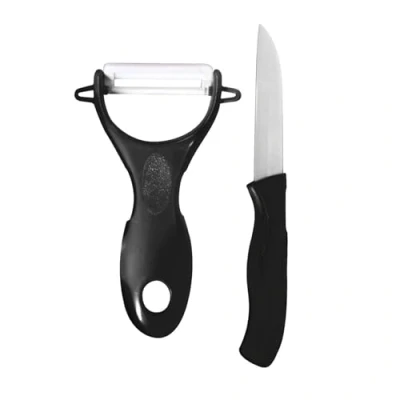 Abbildung von COOK CONCEPT Messer mit Schäler, Schwarz Weiss, One Size