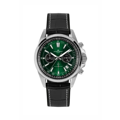Abbildung von Jacques Lemans Liverpool Chronograph, Herren, Größe: One Size, Black green