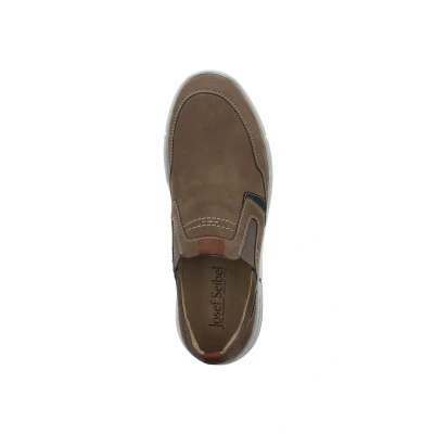 Abbildung von Josef Seibel Enrico Slipper taupekombi, Herren, Größe: 41, Taupe kombi Schuhe