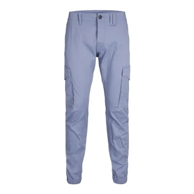 Abbildung von Jack &amp; Jones Jpstpaul Jjflake Cargohose, Herren, Größe: 28x32, Stonewash