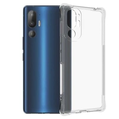 Abbildung von mtb more energy® Case Soft Armor kompatibel mit HTC U24 5G/HTC Pro 5G verstärkte Ecken Kameraschutz 1,5mm TPU Schutz Hülle Cover Handyhülle