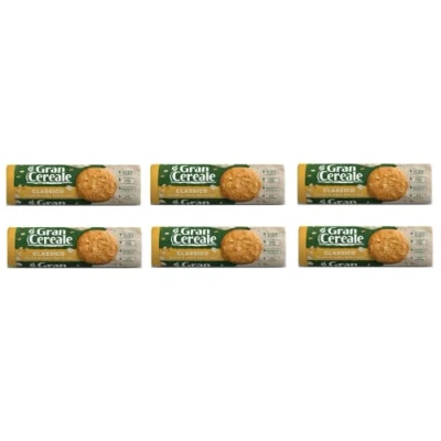 Abbildung von 3x Mulino Bianco Gran Cereale Classico korn getreide kekse Multi Cerealien 250g + Italian Gourmet polpa 400g