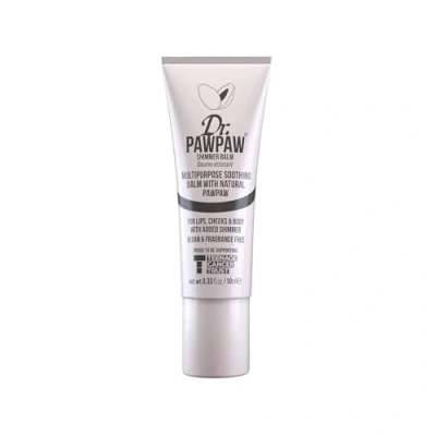 Abbildung von Dr.PAWPAW Shimmer, natürlicher Mehrzweck Balsam ohne Duft, für feuchtigkeitsspendende Lippen, Haut, Haare, Nagelhaut, Nägel und Schönheitspflege (10 ml)